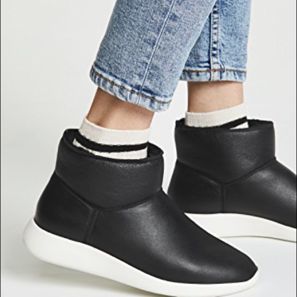 VINCE Adora Genuine Shearling Sneaker Boot
